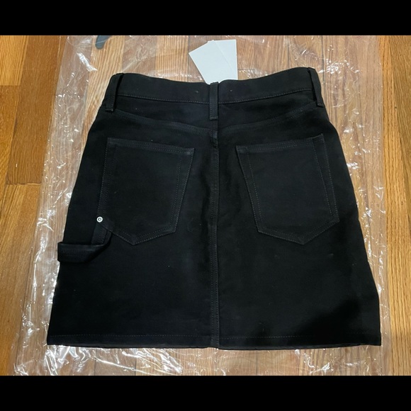 SOLD🖤Helmut Lang🖤Femme Silk-Trim Utility Mini Skirt. Size 25. NWT. MSRP $435. - Picture 3 of 7